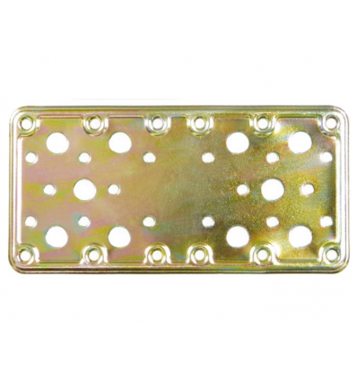 Placa 500 - 80x50 Aço Bricomatado