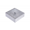 Tampa Galvanizada 33x33 Rebaixada c/ 7,5 Cm